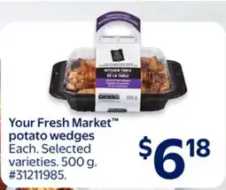 Walmart Your Fresh Market potato wedges offer