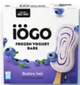 Walmart iögö yogurt bars 4 x 80 mL offer
