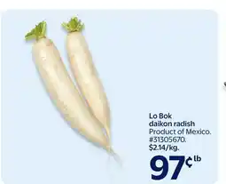 Walmart Lo Bok daikon radish offer