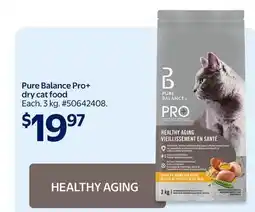 Walmart Pure Balance Pro+ dry cat food offer