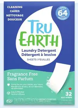 Walmart Tru Earth laundry detergent sheets offer