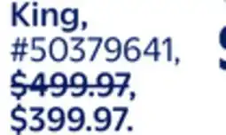 Walmart King 10 Hybrid mattress offer