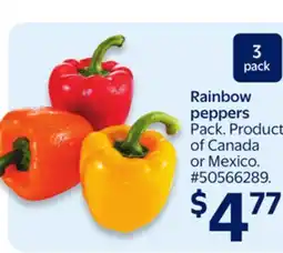 Walmart Rainbow peppers offer