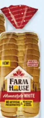 Walmart Country Harvest Farmhouse white or whole wheat bread offer