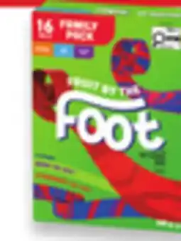 Walmart Fruit by the Foot Gushers fruit-flavoured snacks family pack offer