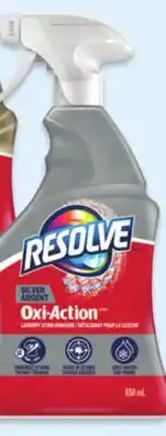 Walmart Resolve Oxi-Action stain remover spray offer