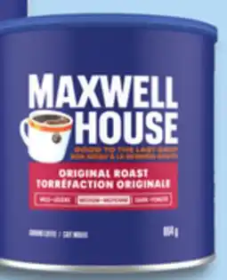 Walmart Maxwell House ground coffee offer
