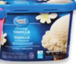 Walmart Great Value ice cream tubs offer