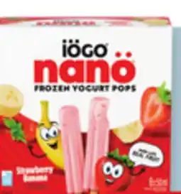 Walmart iögö nanö yogurt pops 8 x 50 mL, bars 4 x 80 mL or tubs 946 mL offer
