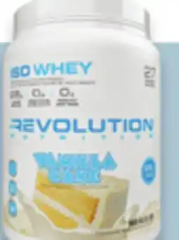 Walmart Revolution Nutrition Iso Whey protein powder offer