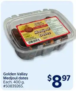 Walmart Golden Valley Medjoul dates offer