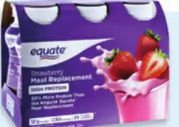 Walmart Equate high protein nutritional liquid offer