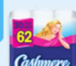 Walmart Cashmere bathroom tissue 30 = 62, 253 sheets per roll offer