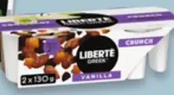 Walmart Liberté Greek 2 x 130 g yogurt offer