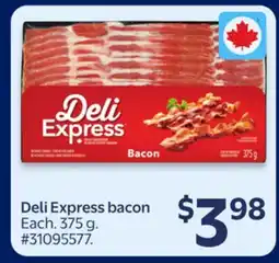 Walmart Deli Express bacon offer
