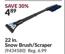 Princess Auto 22 in. Snow Brush/Scraper offer