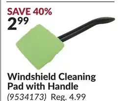 Princess Auto Windshield Cleaning Pad with Handle offer