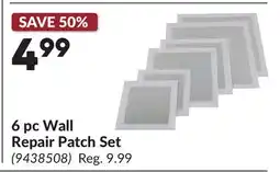 Princess Auto 6 pc Wall Repair Patch Set offer