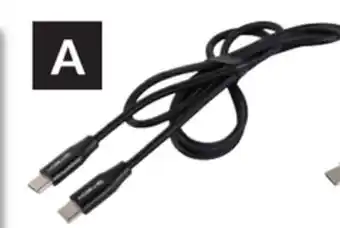 Princess Auto USB-C to USB-C 100W Braided Charging Cables, Assorted Colours offer