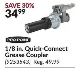 Princess Auto 1/8 in. Quick-Connect Grease Coupler offer
