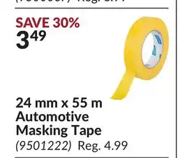 Princess Auto 24 mm x 55 m Automotive Masking Tape offer