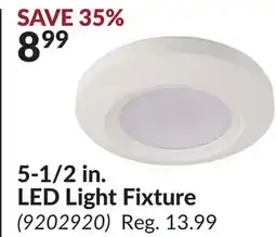 Princess Auto 5-1/2 in. LED Light Fixture offer