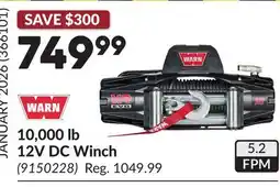 Princess Auto 10, 000 lb 12V DC Winch offer