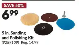Princess Auto 5 in. Sanding and Polishing Kit offer
