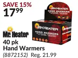 Princess Auto 40 pk Hand Warmers offer