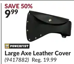 Princess Auto Large Axe Leather Cover offer