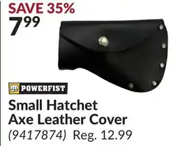 Princess Auto Small Hatchet Axe Leather Cover offer