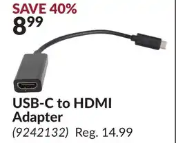 Princess Auto USB-C to HDMI Adapter offer