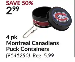 Princess Auto 4 pk Puck Containers offer