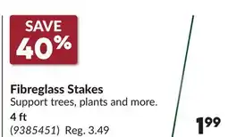 Princess Auto Fibreglass Stakes 4 ft offer