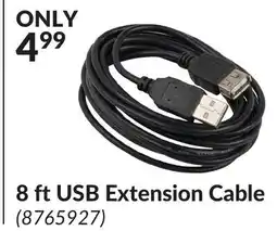 Princess Auto 8 ft USB Extension Cable offer