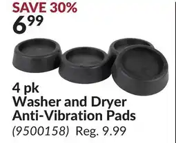 Princess Auto 4 pk Washer and Dryer Anti-Vibration Pads offer