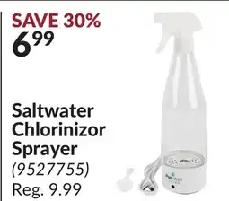 Princess Auto Saltwater Chlorinizor Sprayer offer