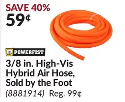 Princess Auto 3/8 in. High-Vis Hybrid Air Hose offer