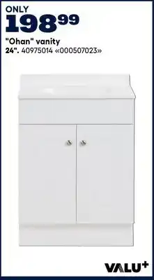 RONA VALU+ Ohan vanity offer