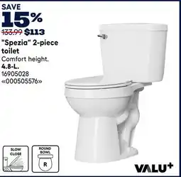 RONA Spezia 2-piece toilet 4.8-L offer