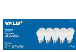 RONA 10-pack A19 LED bulbs offer