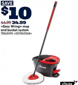 RONA Easy Wring mop and bucket system offer