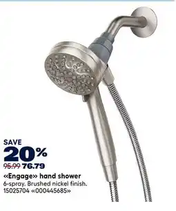 RONA Engage hand shower offer