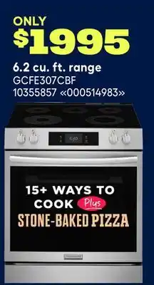RONA FRIGIDAIRE GALLERY 6.2 cu. ft. range offer