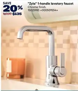 RONA Zyla 1-handle lavatory faucet offer