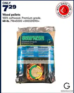 RONA Wood pellets offer