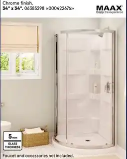 RONA MAAX Charlotte shower kit offer