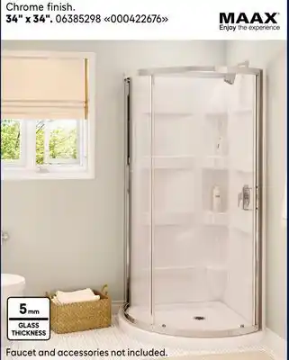 RONA MAAX Charlotte shower kit offer