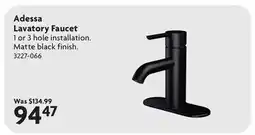 Home Hardware Adessa Lavatory Faucet offer