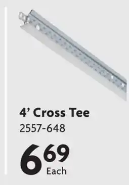 Home Hardware 4' Cross Tee Suspended Ceiling Grid offer